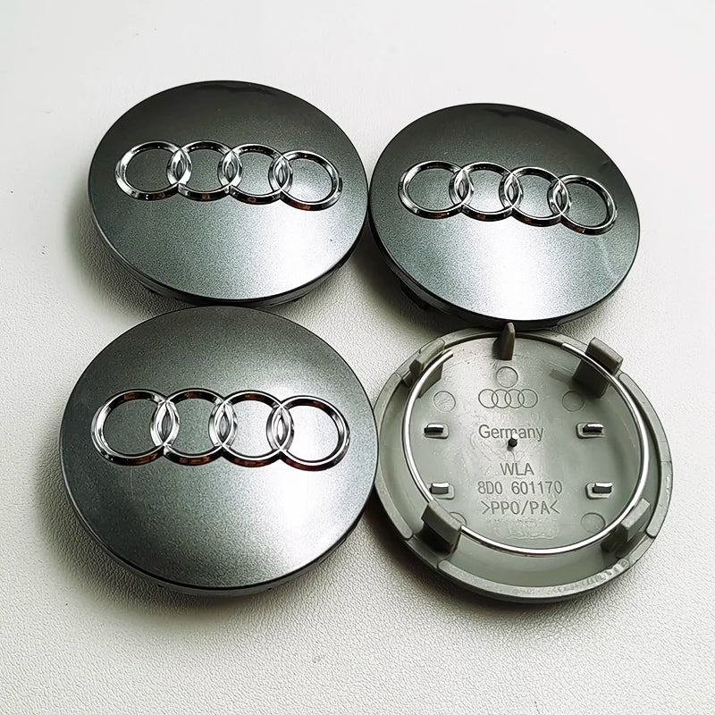 4pcs 68mm Audi Wheel Center Hub Caps