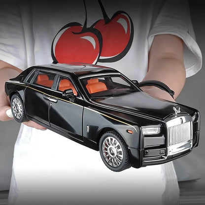 Rolls-Royce Phantom Model Car - White