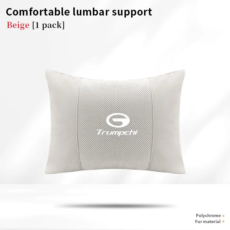 Trumpchi Headrest Lumbar Cushion Set for GA3 GA4 GA6 GA8 GS3 GS4