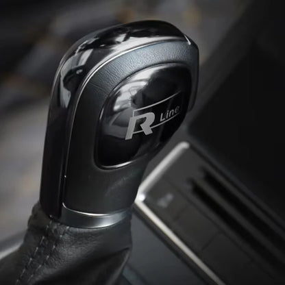 VW R-Line Gear Shift Knob Emblem Stickers