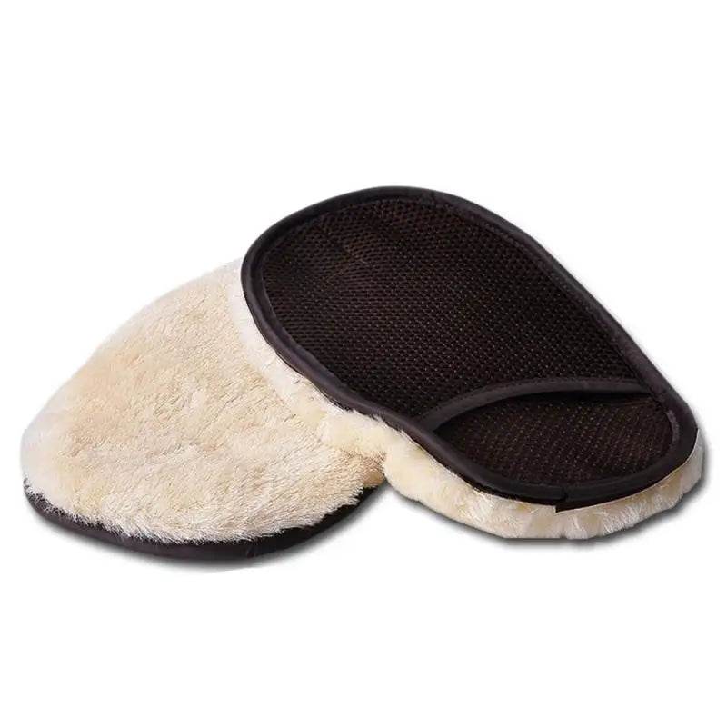 Microfiber Wool Car Wash Glove - 
