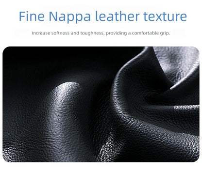 Geely EX2 Nappa Leather Steering Wheel Cover – 34 cm