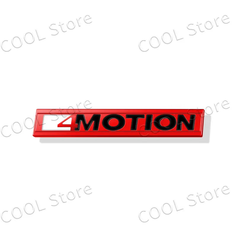 Volkswagen 4motion Metal Badge