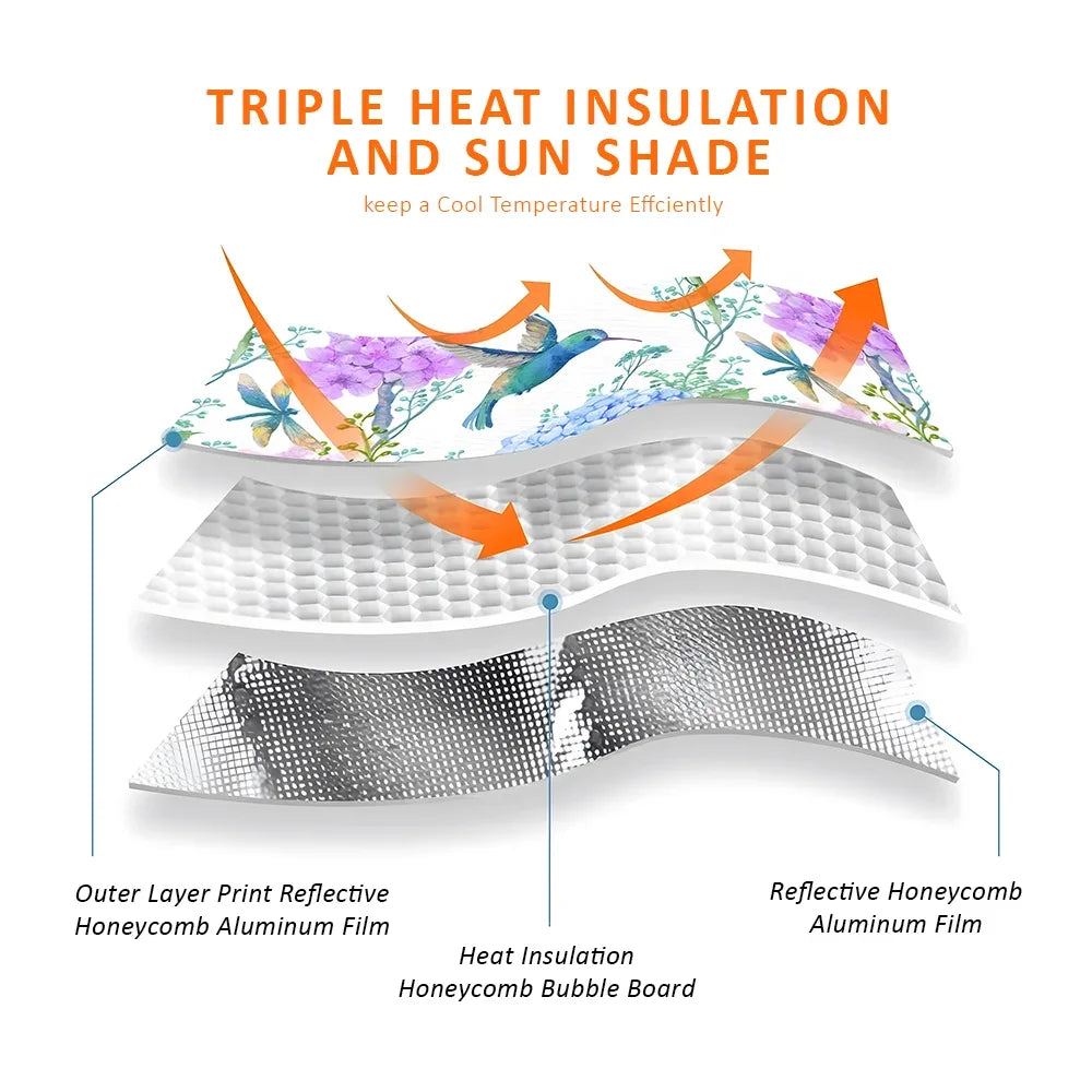 AutoShade Spain Flag Car Sunshade UV Protection Windscreen Cover - 