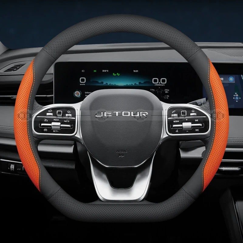 Jetour Nappa Leather Steering Wheel Cover