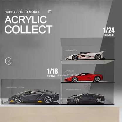 Acrylic Car Display Box - 1 32 Acrylic box