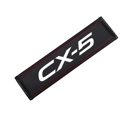 Mazda CX-5 Leather Seat Belt Shoulder Cover - A