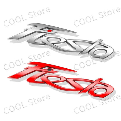 Ford Fiesta Chrome Letter Badge