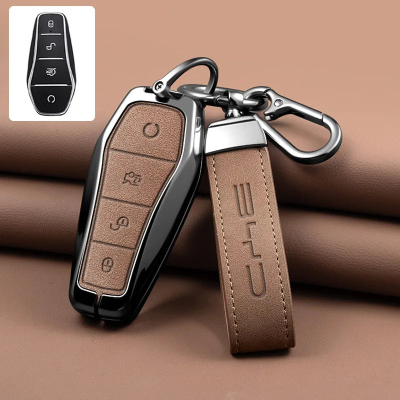 BYD Key Case Cover - Atto 3 Han EV Dolphin Mini Sealion 7 Protection