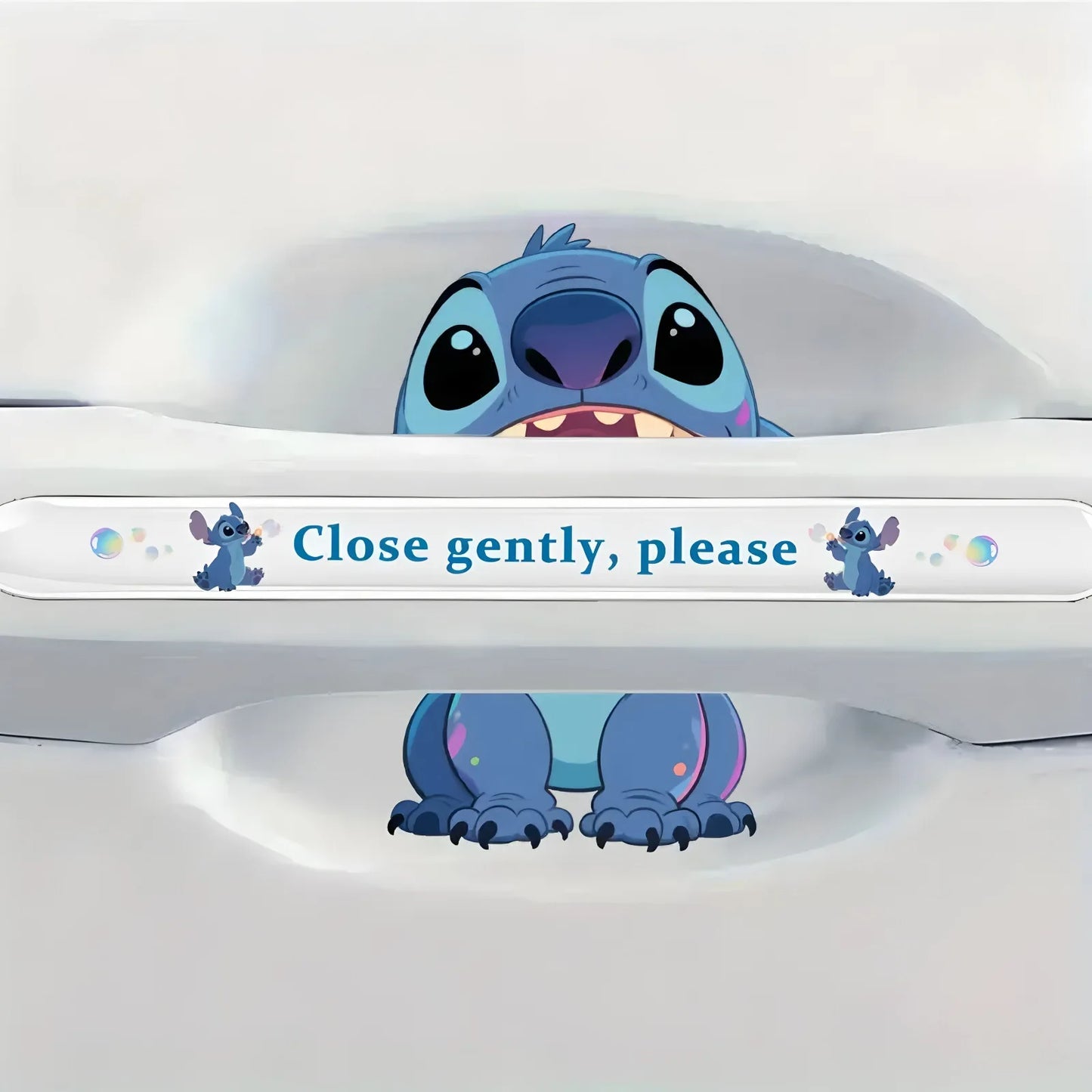 Disney Stitch Car Sticker Scratch-Resistant Vinyl Decal Set