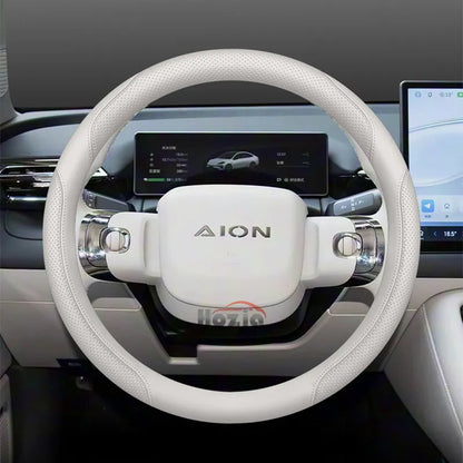 Leather Steering Wheel Cover for GAC Aion V 2024 2025 2026