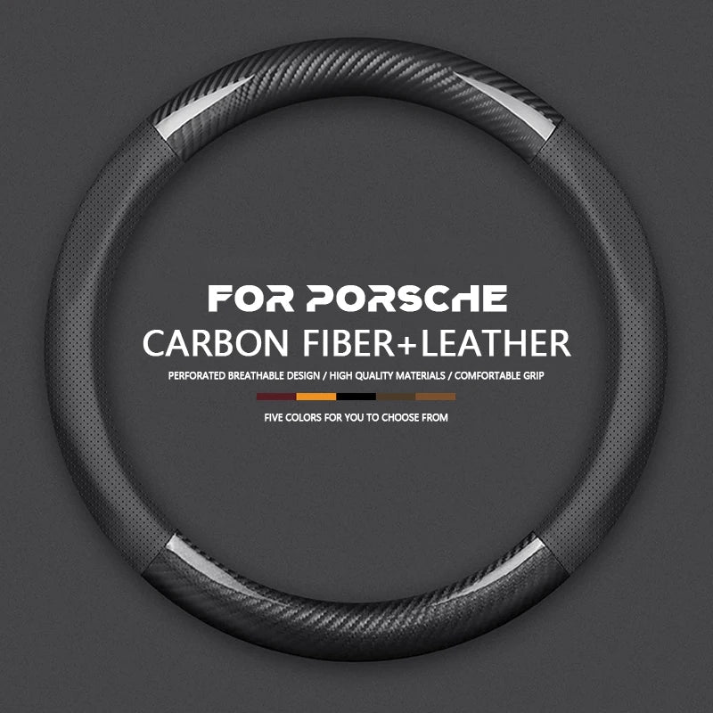 Porsche Carbon Fibre Steering Wheel Cover