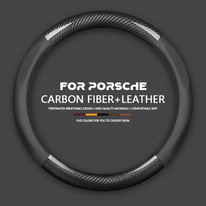 Porsche Carbon Fibre Steering Wheel Cover