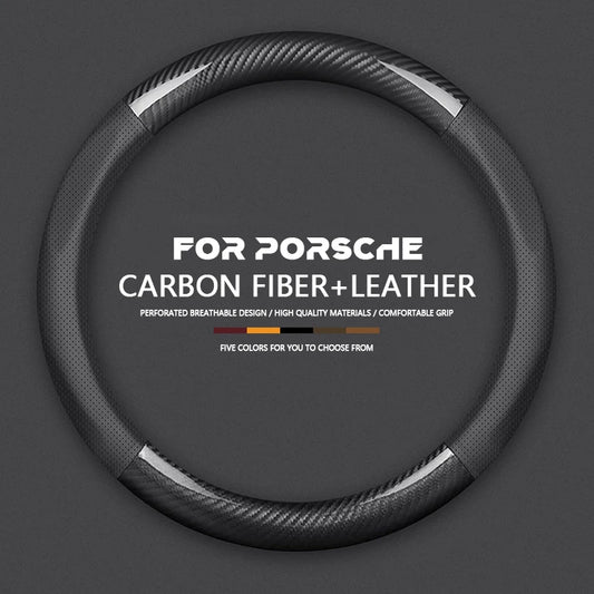 Porsche Carbon Fibre Steering Wheel Cover