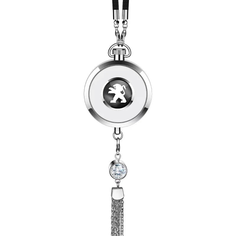 Peugeot Metal Lace Car Air Freshener Hanging Pendant