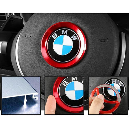 BMW M3 M5 Steering Wheel Circle Ring Sticker E36 E46 E60 E90 X1 X3 X5