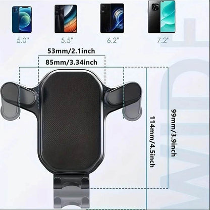 Car Mobile Phone Holder – Air Vent Clip Mount - 