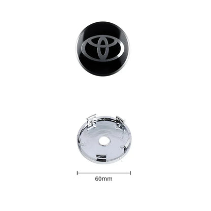 4Pcs 60MM Toyota Wheel Center Hub Caps