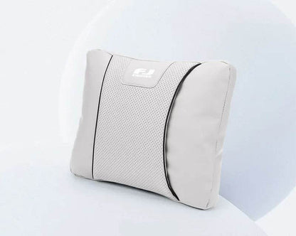 Toyota FJ Cruiser Car Neck & Lumbar Support Pillow – Breathable Seat Headrest Accessory - headrest 1pc white