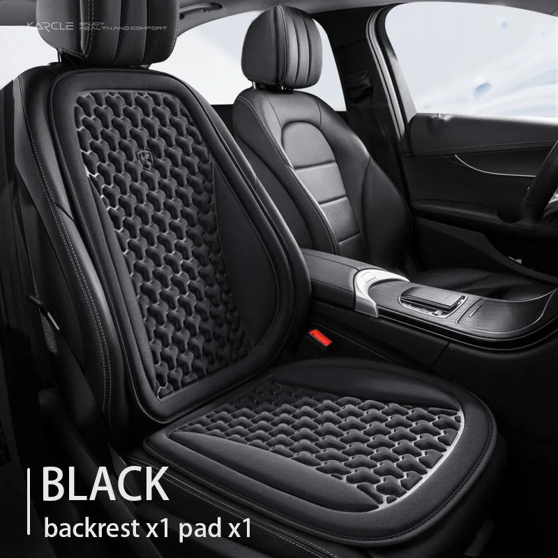 Summer Ice Silk Car Seat Cushion – 3D Breathable Universal Seat Protector Pad