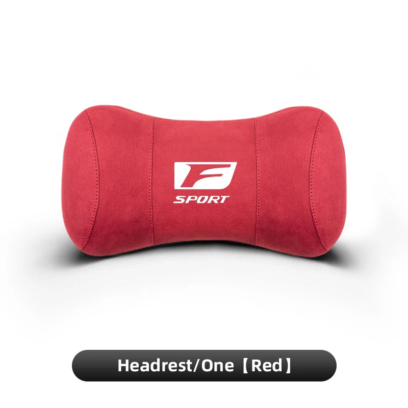 Lexus Car Neck Pillow Suede Memory Foam