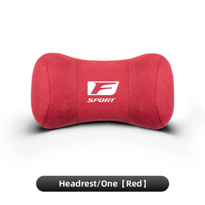 Lexus Car Neck Pillow Suede Memory Foam
