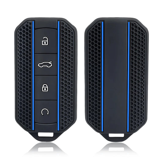Premium Silicone Key Case Cover for Chery Jaecoo J5 2025 2026 – front view