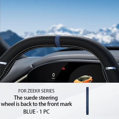 ZEEKR 001 Steering Wheel Alcantara Suede Anti-Scratch Stickers