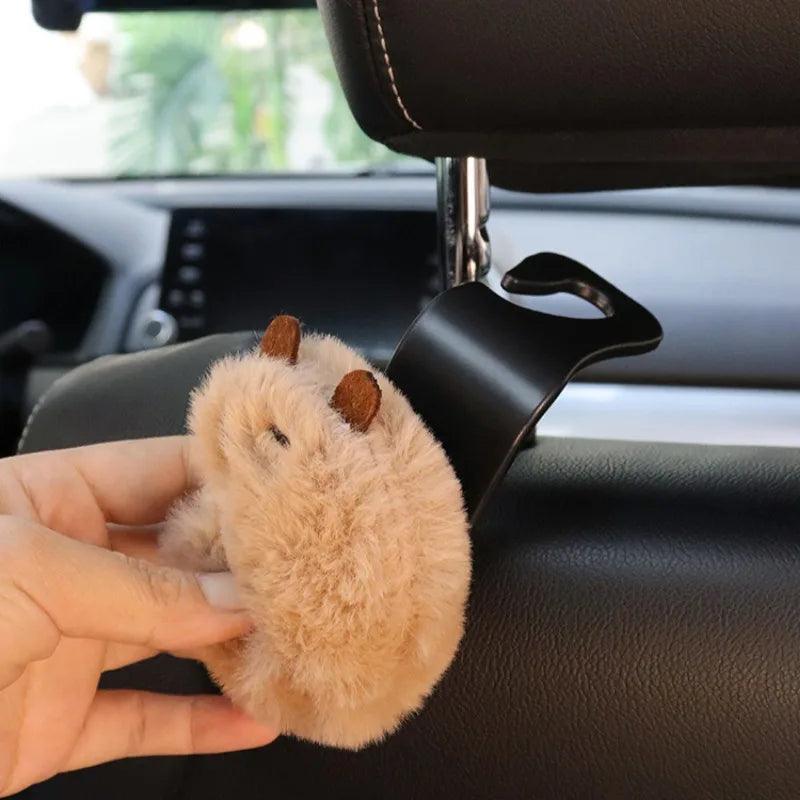 2PCS Kapibala Car Headrest Hooks Storage Organizer Hangers
