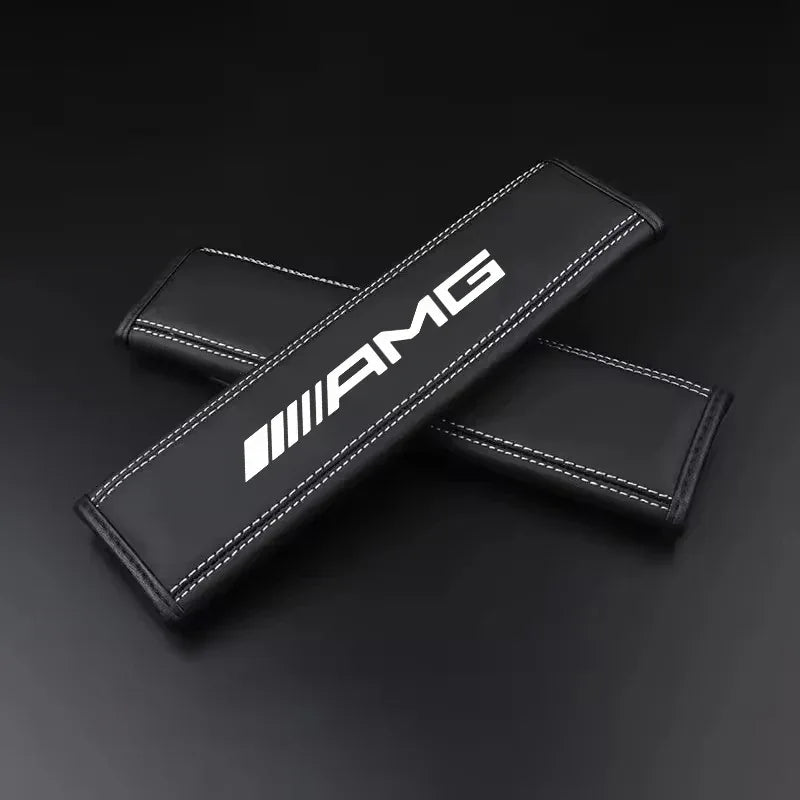 Mercedes-AMG Leather Seat Belt Pads - C