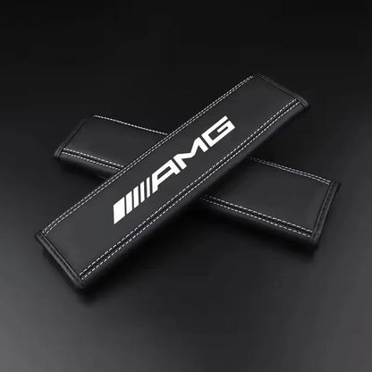 Mercedes-AMG Leather Seat Belt Pads - C
