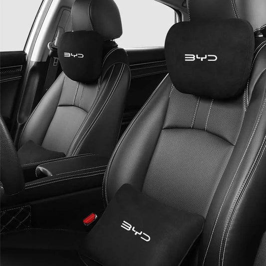 BYD Car Headrest & Waist Pillow
