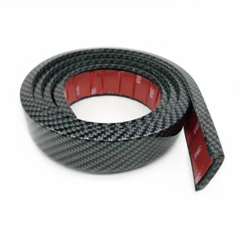 Carbon Fiber Style Car Wheel Fender Arches – Universal Decorative Lip Protectors - 3.5CM-Carbon fiber