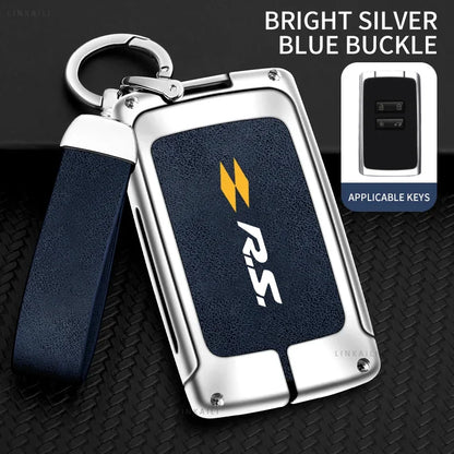 Zinc Alloy Car Key Case Cover For Renault Captur Megane Clio Zoe