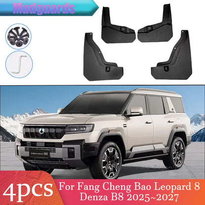 Fang Cheng Bao Leopard 8 Denza B8 Custom Fit Mud Flap Guards 2025-27