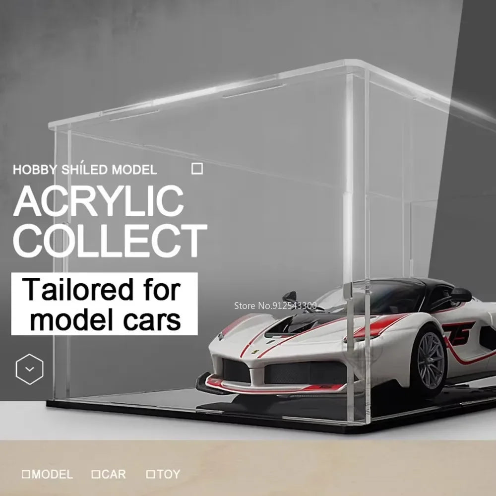 Acrylic Car Display Box - 1 32 Acrylic box