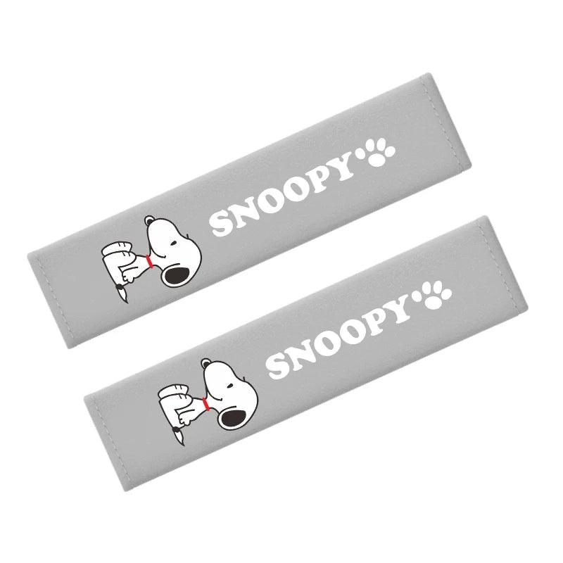 Universal Snoopy Car Seat Belt Cover Soft Padded Auto Protector
