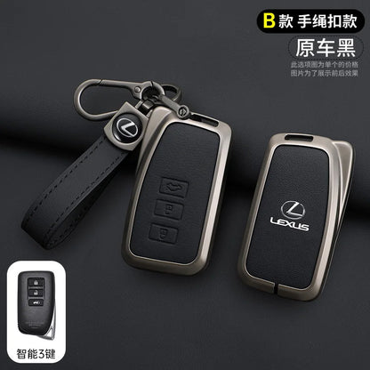 Zinc Alloy Car Key Case Cover for Lexus NX GS RX IS ES GX LX RC Models