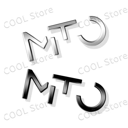 Alfa Romeo Chrome Letter Badge