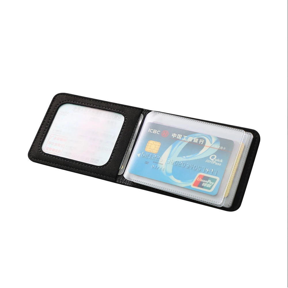 Suede-Style Driver Licence and Card Holder for BYD Models