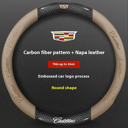 Cadillac Carbon Fiber Steering Wheel Cover