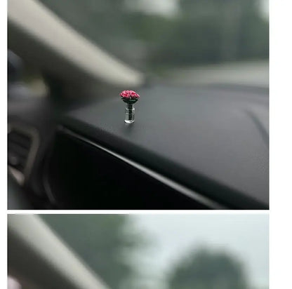 Mini Rose & Sunflower Car Vase