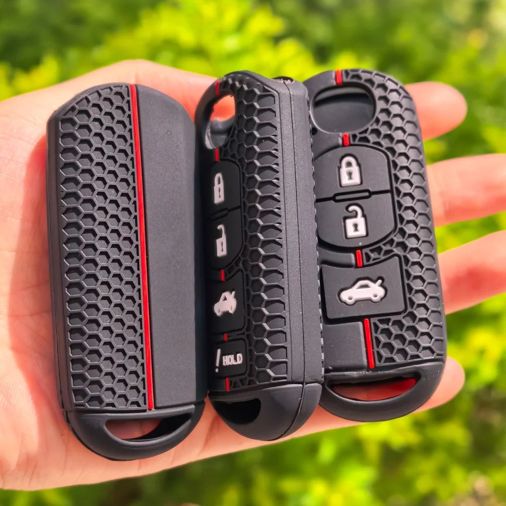 Mazda Silicone Key Cover — CX-5, CX-3, MX-5 Miata, 2 to 4 Button