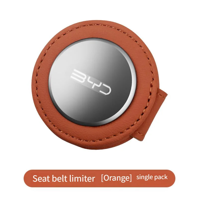 Adjustable Seat Belt Positioner for Child or Pregnancy Use - 319-BYD-orange