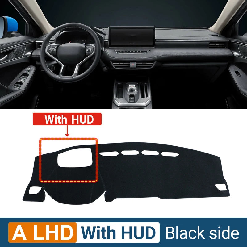 Haval Jolion Dash Mat - With HUD Black LHD / -