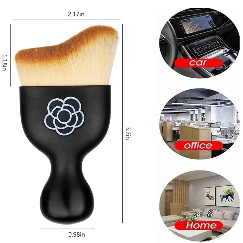 Camellia Flower Car Interior Detailing Brush - AC Vent Crevice Dust