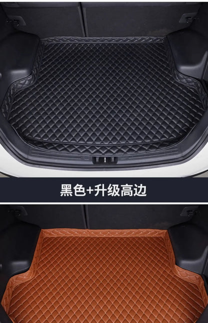 Mazda CX-5 Custom Trunk Mat 2013-2025 Waterproof Leather Cargo Liner - Black / 2013-2016