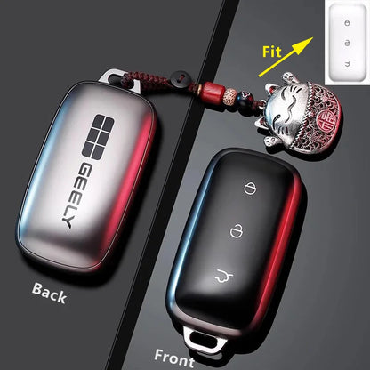 TPU Key Fob Cover for Geely Galaxy EX5 E5 L6 L7 Keychain Shell