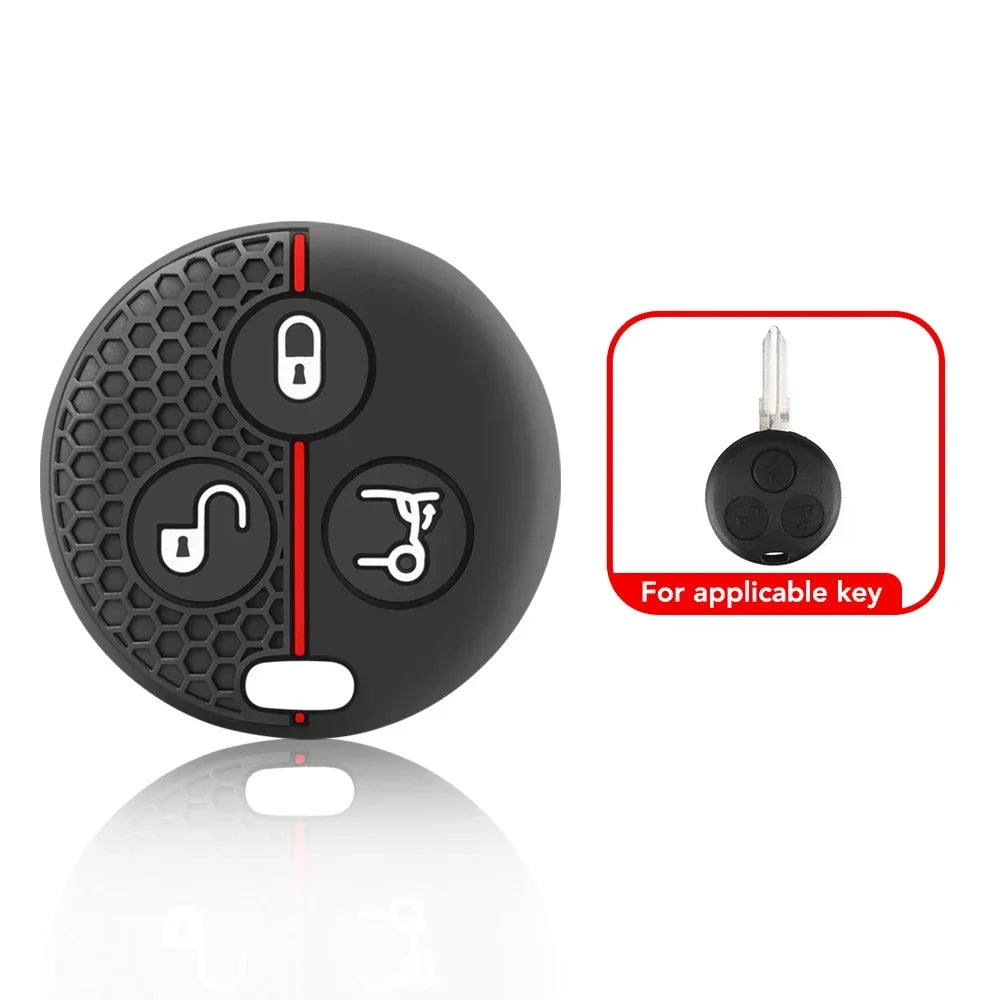 Smart Fortwo & Forfour Silicone Key Case — 450 and Roadster