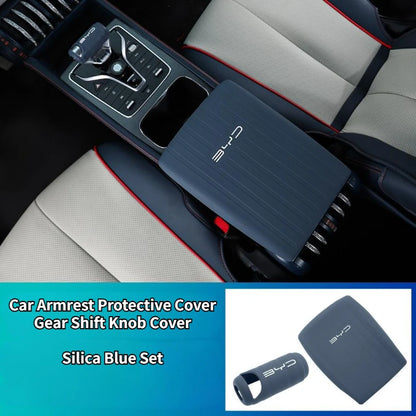 BYD Atto 3 Armrest Box Cover Leather Protection 2022-2024 Models